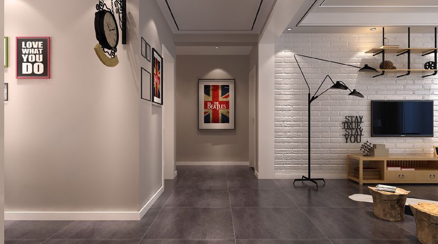 石家莊裝修案例恒大御景半島 混搭風格 94平