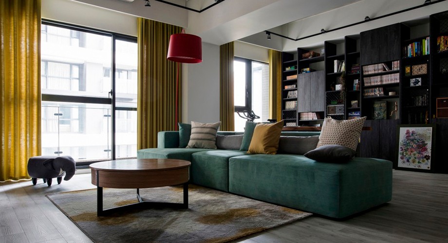 石家莊裝修案例新興花語(yǔ)原鄉(xiāng) 混搭風(fēng)格 114平