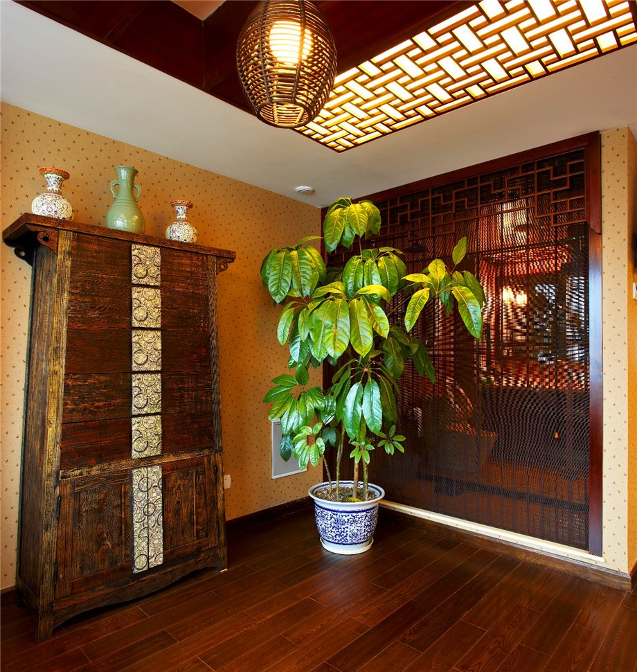 石家莊裝修案例遠洋晟庭 東南亞風格 171平