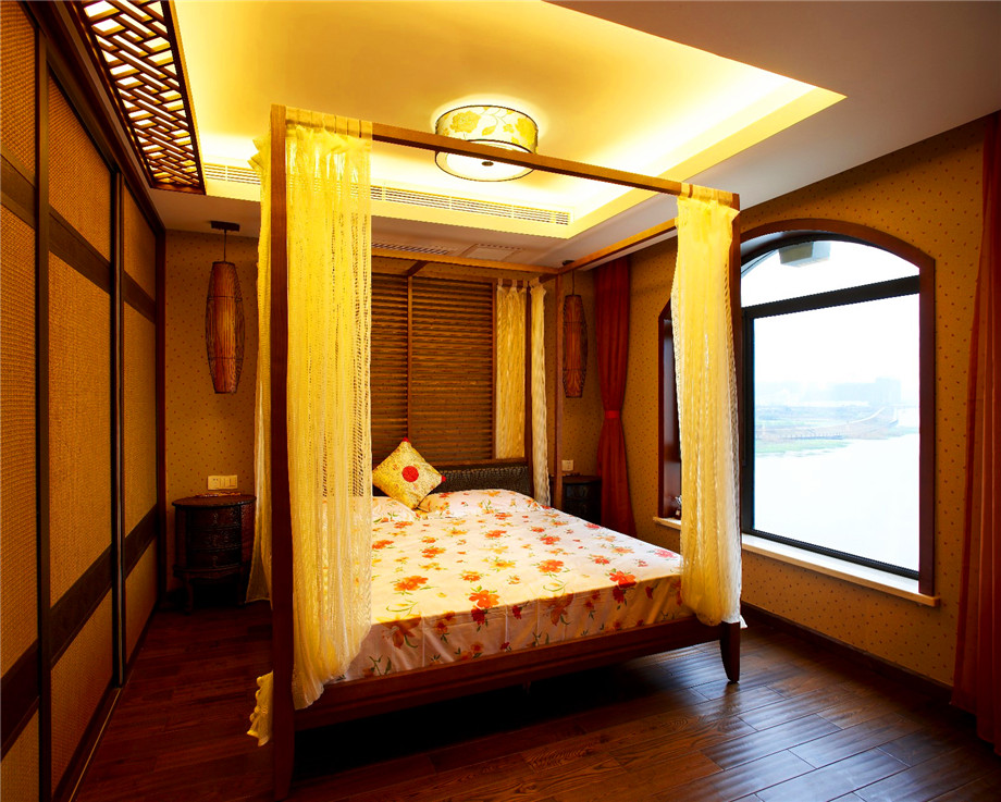 石家莊裝修案例遠洋晟庭 東南亞風格 171平